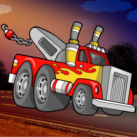 couverture jeu vidéo Tow Truck Racing : Dépanneur d'urgence pour remorquer les voitures en panne - édition gold