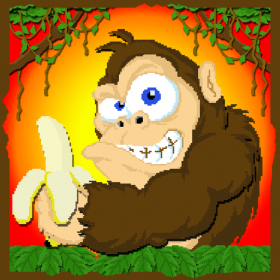 couverture jeu vidéo Tree Jumping Gorilla Kong PRO- Arcade-Style Jungle Run Game!