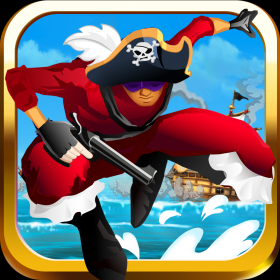 couverture jeu vidéo Trésor de pirate jeu Runner Ninja HD Free