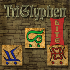 couverture jeu vidéo TriGlyphen LE
