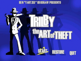 couverture jeux-video Trilby : The Art of Theft