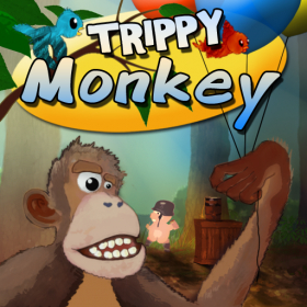 couverture jeu vidéo Trippy Monkey HD