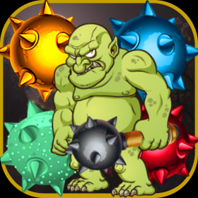 couverture jeu vidéo Troll Bombs - Swipe the Spiked Balls