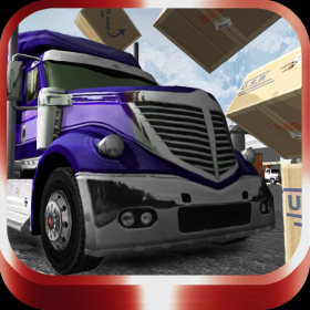 couverture jeu vidéo Truck Sim: Everyday Practice - 3D truck driver simulator