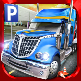 couverture jeu vidéo Trucker Parking Simulator Gratuit Jeux de Voiture de Course