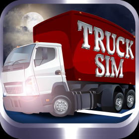 couverture jeu vidéo TruckSim: 3D Night Parking Simulator