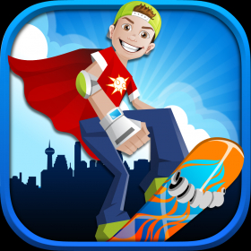 couverture jeu vidéo True Grind Heroes -  Epic Skateboard Game for Boys &amp; Girls