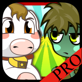 couverture jeu vidéo Tsunami of Zombies VS Farm Animals: The Run and Escape Zombie Apocalypse Game