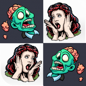 couverture jeux-video Tuez le Zombi Carreau - Une Mortes Déclencheur Humaine Toucher Survie