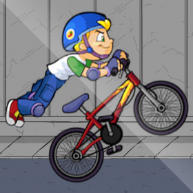 couverture jeu vidéo Tunnel de vélo de course Riders