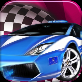 couverture jeu vidéo Turbo Police Car Racing PRO: Full Throttle Fast and Furious
