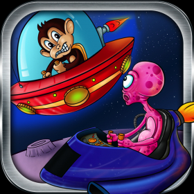 couverture jeu vidéo Turbo Space Pets vs. Battle Aliens Pro - Epic Galaxy Voyage (by Best Top Free Games)