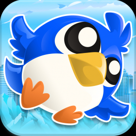 couverture jeu vidéo Turdy Birdie - L'Aventure d'un Flappy et Flying Blue Birdy Pro Version HD