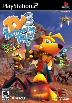 couverture jeu vidéo Ty le tigre de Tasmanie 3