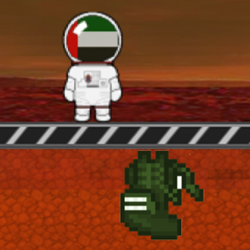couverture jeu vidéo UAE MARS Mission - مهمة إلى المريخ
