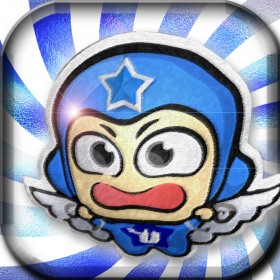 couverture jeu vidéo UBER BOY: TWINKLE ATTACK - Super Sonic Flying Hero - Tilt, Shift, Tap & Dodge to Win!