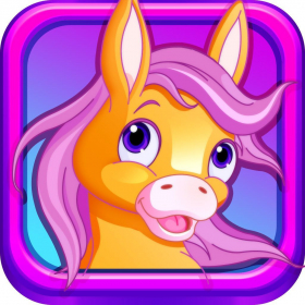 couverture jeu vidéo Un arc-en-ciel Dash Pony Couleur - terre magique Horse Challenge gratuitement