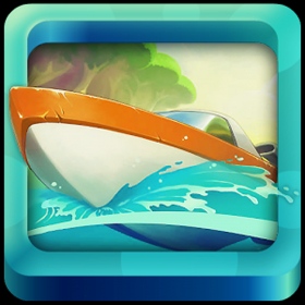 couverture jeu vidéo Un bateau de pêche Racer Un roi Speedy Bateau