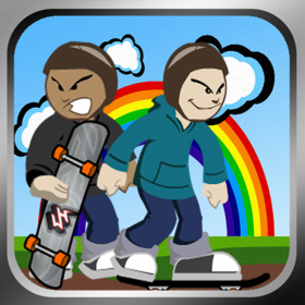 couverture jeu vidéo Un bâton de fou Skater Stunt Man