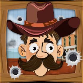 couverture jeu vidéo un cowboy héros de poppit assiégée: robinet face 2 exploser la bombe (un jeu de puzzle gratuit)