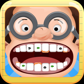 couverture jeu vidéo Un dentiste ringard misérable Make-Over Mania PRO A Crappy Nerdy Dentist Make-Over Mania PRO