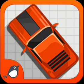couverture jeu vidéo Un Doodle Retro Car Race - Nitro Street Racing