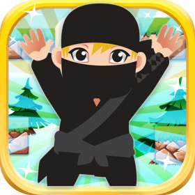 couverture jeu vidéo Un fer Jump Ninja - Speedy Samurai Saut bataille Pro