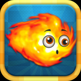 couverture jeu vidéo Un Flappy flamme Pyro Mec PRO A Flappy Flame Pyro Dude PRO