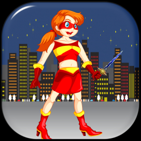 couverture jeu vidéo Un Frenzy Super Girl étoile Courir Fun - PRO Addictive jeu d'aventure