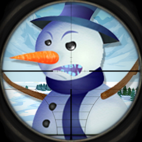 couverture jeu vidéo Un gelé Boule de Neige Lancement Combattre : Hiver Bonhomme de Neige Knock-Down