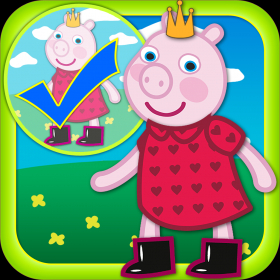 couverture jeu vidéo Un Maker Happy Family Pig Party Dress Copier - Jeu D'enfants - Annonce Gratuite