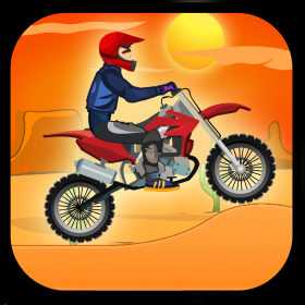 couverture jeu vidéo Un Motocross Désert Jumper | Freestyle Rapide Montée Race PRO