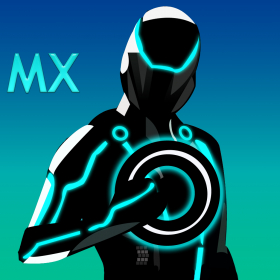 couverture jeu vidéo Un néon moto jeu de course rapide MX - Grande aventure de l'héritage de sport auto