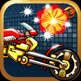 couverture jeu vidéo Un Nitro super moto Shooter + - Top Multijoueur Jeu Adrenaline