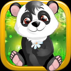 couverture jeu vidéo Un Panda Run Down - animaux Jeu de course Pro