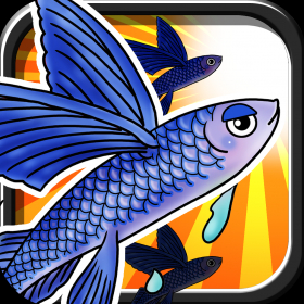 couverture jeu vidéo Un Poisson Volant Invaders de l&#039;océan: Fun Jeu de tir de Sky - Full Version