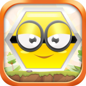 couverture jeu vidéo Un Puzzle Emoji Pacman Match - Bubble Soda Crush Attax Pro