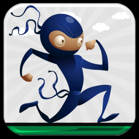 couverture jeu vidéo Un Super Mini Ninja Sauter Shadow - Jeu Guerrier enfant gratuit