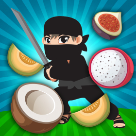 couverture jeu vidéo Un Sushi Splash Attaque de Super Slash Mania - Extreme alimentaire souffle Ninja Pro Edition