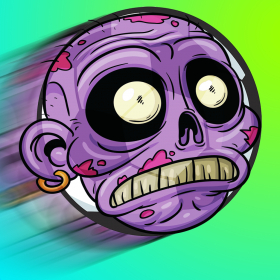 couverture jeu vidéo Un zombie ballon de football fusillade - Mort libre tête jeu de gardien de but
