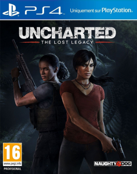 couverture jeu vidéo Uncharted : The Lost Legacy