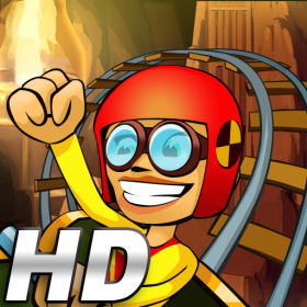 couverture jeu vidéo Underground 3D Rollercoaster Rush HD