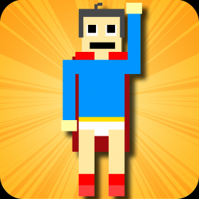 couverture jeu vidéo Underpants Super Hero - A 2 player jump racer gambling game