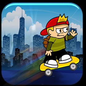 couverture jeu vidéo Une aventure Bat Boy de Super Skater - Crazy Tapping Avenger Jeu PRO