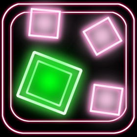 couverture jeu vidéo Une géométrie Neon évasion Dash Extreme A Neon Geometry Escape Dash Extreme