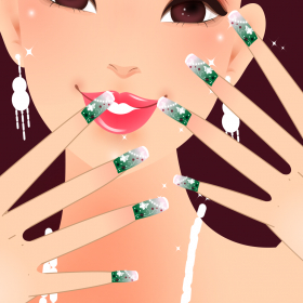 couverture jeu vidéo Une princesse Covet Nail Fashion Salon Spa relooking - Ambiance décontractée Kids jeu pour filles