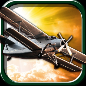 couverture jeu vidéo Une Ville Avion de Guerre Nuit Crash - Free Version