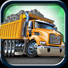 couverture jeu vidéo Une Zone de Construction Dump Truck Race de Travail - Free Version