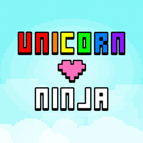 couverture jeu vidéo Unicorn Heart Ninja : Rainbow Escape of The Brave Hero