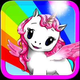 couverture jeu vidéo Unicorn Rainbow Ride Gratuit